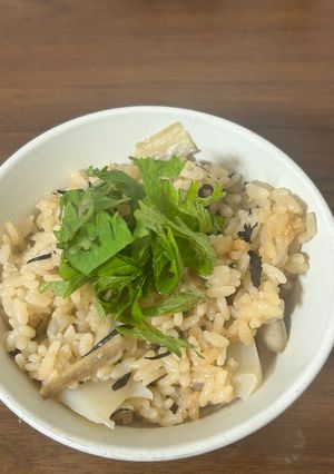具だくさん♪五目炊き込みご飯-レシピのメイン写真