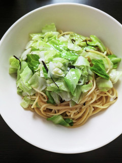 キャベツと塩昆布の和風パスタ-レシピのメイン写真