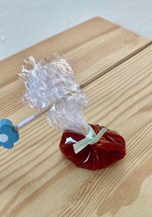 かけて楽しい♪ラップケチャップ-レシピのメイン写真