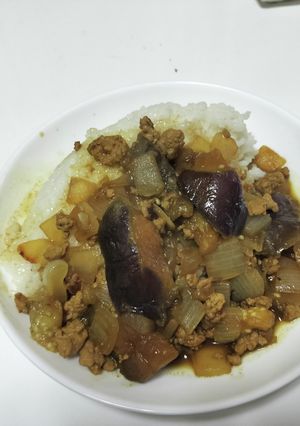 豚なすカレー-レシピのメイン写真