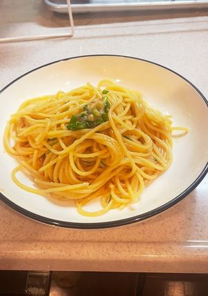 簡単！牛乳無し！和風タラバタカルボナーラ-レシピのメイン写真