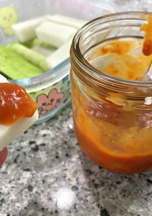 生野菜に味噌マヨディップ-レシピのメイン写真