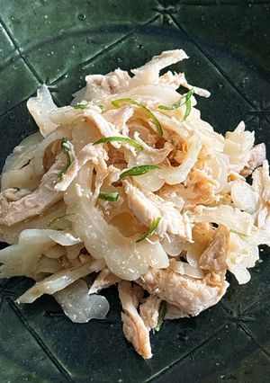 鶏むね肉とゴーヤの胡麻酢和え-レシピのメイン写真