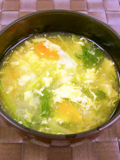 にんじんと水菜のむらくも汁-レシピのメイン写真