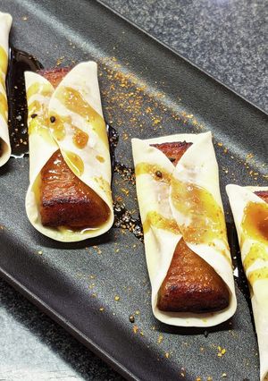 餃子の皮でうな蒲ちゃんとろ~りチーズ焼き-レシピのメイン写真