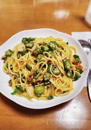 休日1人のお昼ご飯、母-レシピのメイン写真