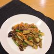 レンジと麻婆茄子の素で簡単麻婆茄子