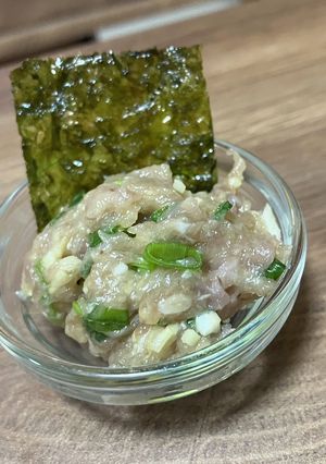 鰹のにんにく味噌たたき-レシピのメイン写真