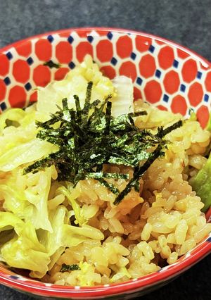 シャキっとレタスチャーハン風炊き込みご飯-レシピのメイン写真