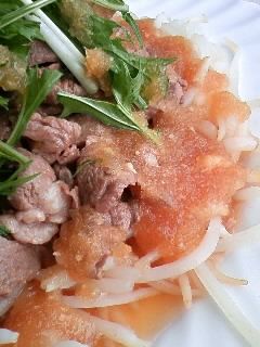 牛肉のサラダwithオニオンソース-レシピのメイン写真