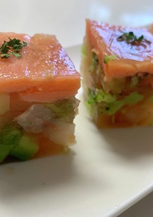 お洒落可愛い！スモークサーモンテリーヌ-レシピのメイン写真