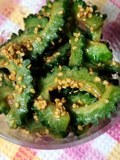 常備菜☆ゴーヤの胡麻和え-レシピのメイン写真