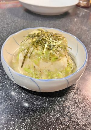 ネギ塩わさび冷奴-レシピのメイン写真