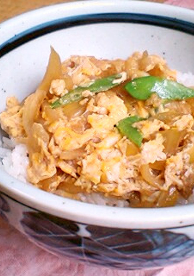 ふんわり♪松山あげの卵とじ丼-レシピのメイン写真