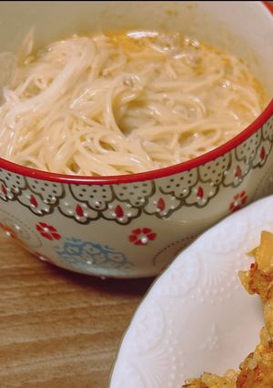【ずぼらさんの】豆乳坦々そうめん-レシピのメイン写真