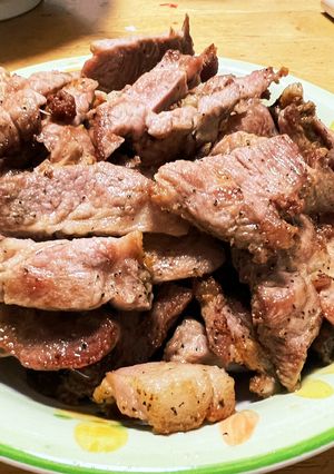 豚ロースのにんにくコショウ焼-レシピのメイン写真
