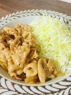 簡単★豚こま生姜焼き-レシピのメイン写真
