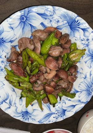 砂肝とししとうの甘辛ポン酢炒め-レシピのメイン写真