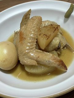 手羽先と大根の柚子胡椒煮-レシピのメイン写真