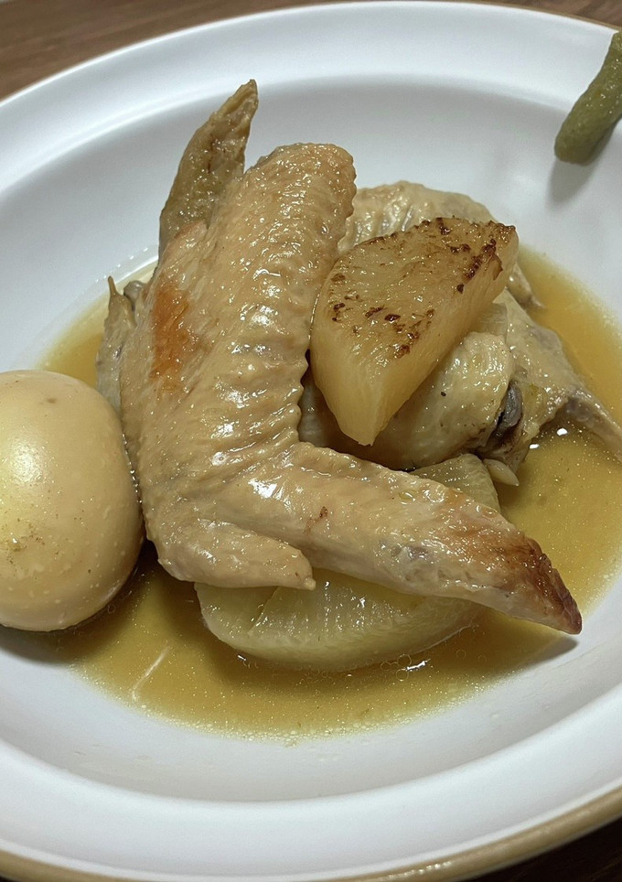手羽先と大根の柚子胡椒煮-レシピのメイン写真
