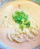 辛ラーメンde冷やしロゼラーメン