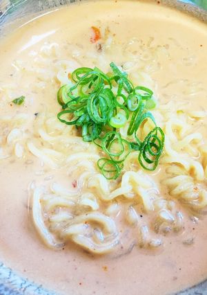 辛ラーメンde冷やしロゼラーメン-レシピのメイン写真