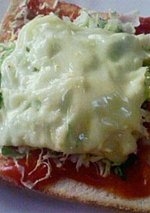 ♪簡単キャベツチーズケチャップトースト-レシピのメイン写真