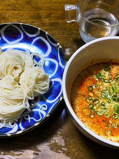 マーボー担々そうめん-レシピのメイン写真