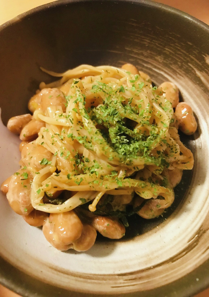 毎日の納豆●エノキ炒めのトッピング-レシピのメイン写真