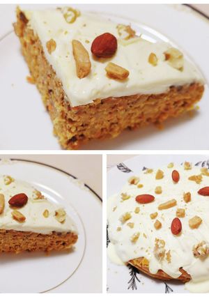 し〜っとり米粉とおからのキャロットケーキ-レシピのメイン写真
