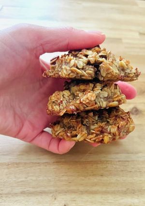 バナナオーツクッキー　GF／Vegan-レシピのメイン写真