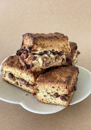 ほうじ茶と甘納豆のスコーン-レシピのメイン写真