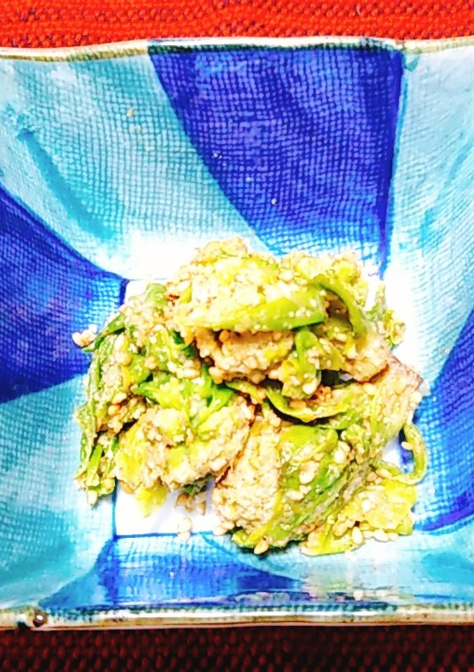 ふきのとうの胡麻和え-レシピのメイン写真