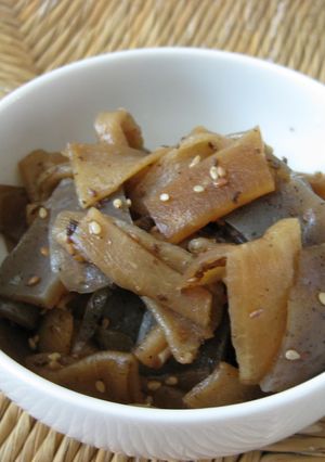 かんぴょうとこんにゃくのおかか煮-レシピのメイン写真