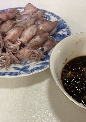 茹でるだけ！ヒイカの生姜醤油～市場より-レシピのメイン写真