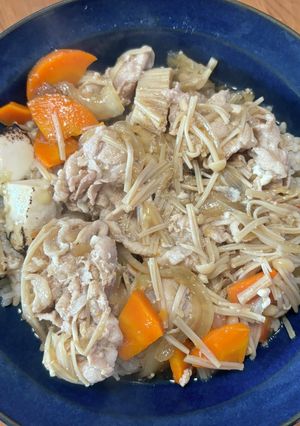 豚皿　肉豆腐-レシピのメイン写真
