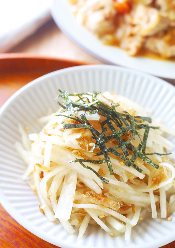 5分で完成☆大根のごまおかか和え-レシピのメイン写真