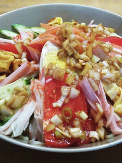 自由に冷やし中華-レシピのメイン写真