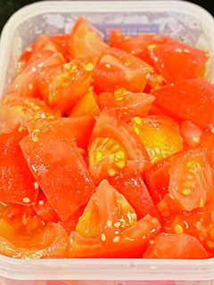 【作りおき】トマトの白だしマリネ-レシピのメイン写真