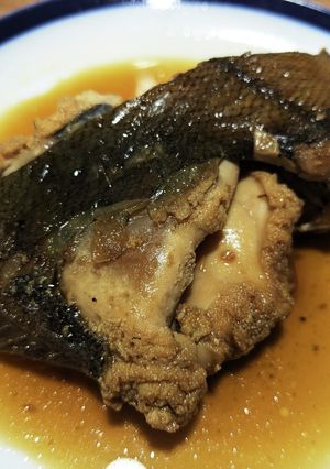 子持ちカレイの煮つけ-レシピのメイン写真