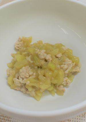 【離乳食後期以降】なすと豚肉のあんかけ-レシピのメイン写真