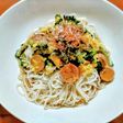 簡単昼食!ゴーヤチャンプルのっけそうめん