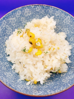 【病院】焼もろこしごはん【給食】-レシピのメイン写真