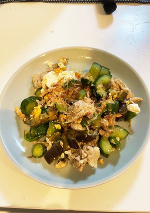 余った野菜のきゅうりチャンプルー-レシピのメイン写真