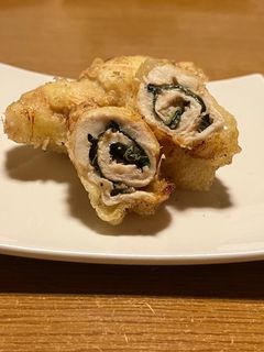 鶏ササミの梅しそ天ぷら-レシピのメイン写真