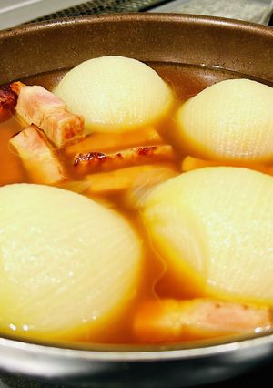 ベーコンと玉ねぎのスープ-レシピのメイン写真