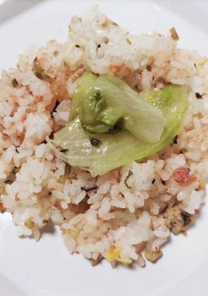 高菜明太そぼろ炒めし-レシピのメイン写真