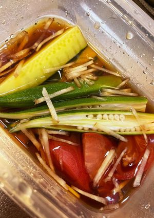 夏野菜サッパリ漬け-レシピのメイン写真