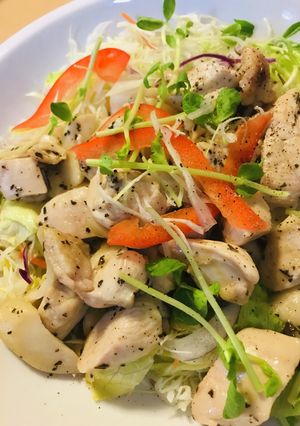 鶏肉とエリンギのバジル炒め-レシピのメイン写真