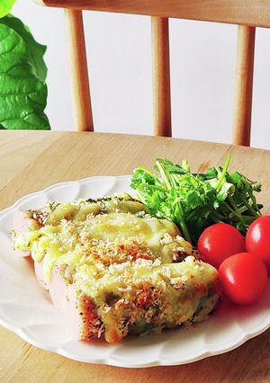 弁当に魚肉ソーセージチーズ焼き☆カリカリ-レシピのメイン写真
